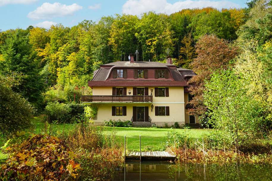 Prächtiges Landhaus mit Potenzial im Pressbaumer Zentrum - Grundstück teilbar!, Haus-kauf, 820.000,€, 3021 Sankt Pölten(Land)