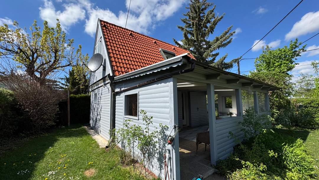 Kleingartenhaus in Hietzing; ganzjährig wohnen möglich, frisch renoviert!