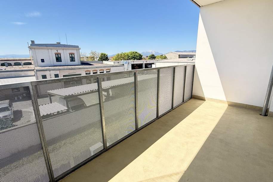 Großzügige 4-Zimmer-Neubauwohnung mit SÜD-Balkon nahe Akademiepark, Wohnung-miete, 1.385,00,€, 2700 Wiener Neustadt(Stadt)