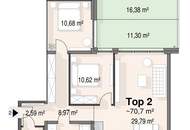 Hervorragende Wohnung in Bestlage von Strasshof mit Luftwärmepumpe und PV. - WOHNTRAUM