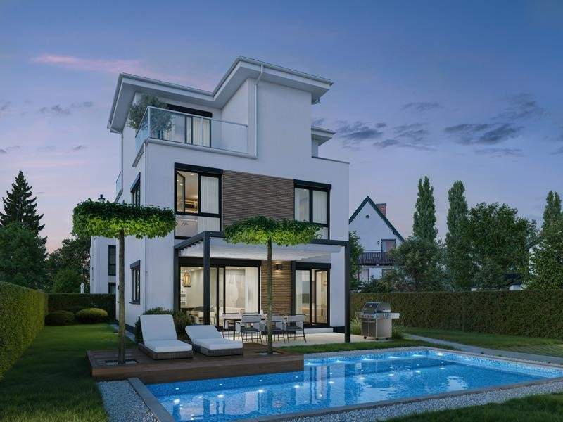 Luxuriöses Einfamilienhaus mit Homelift nahe der Alten Donau – auf Eigengrund!