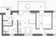 GRAZ: 55m² Wfl + 11m² Freifläche : Kleines BAUHERRENMODELL in St.Leonhard 2.OG - Provisionsfrei - Klimaaktiv SILBER
