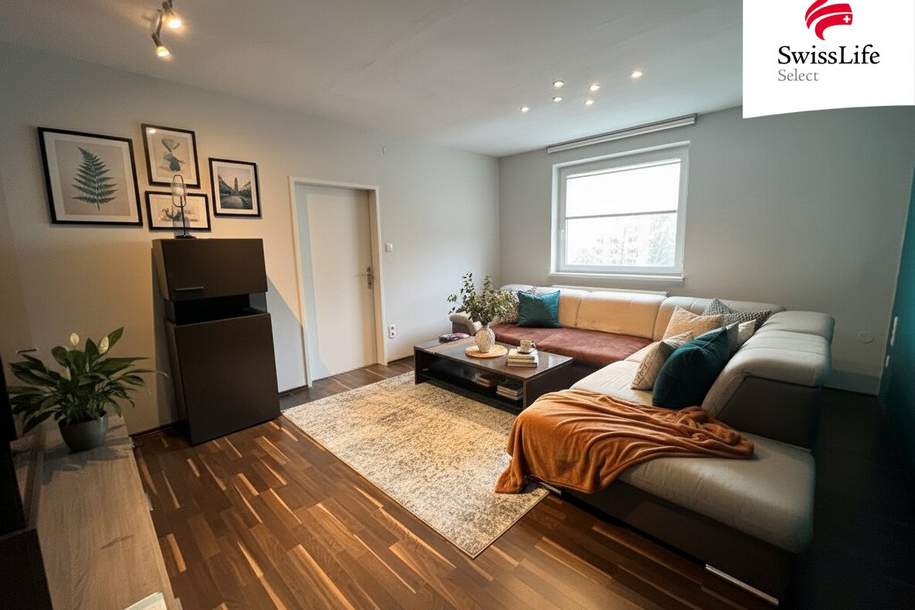 Stadtwohnung mit verglaster Loggia – charmante 3-Zimmer-Eigentumswohnung im 4. OG in Linz, Wohnung-kauf, 300.000,€, 4040 Linz(Stadt)