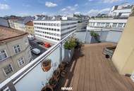 Helle 3-Zimmer-Dachgeschosswohnung mit großzügiger Terrasse in gepflegtem Wohnhaus