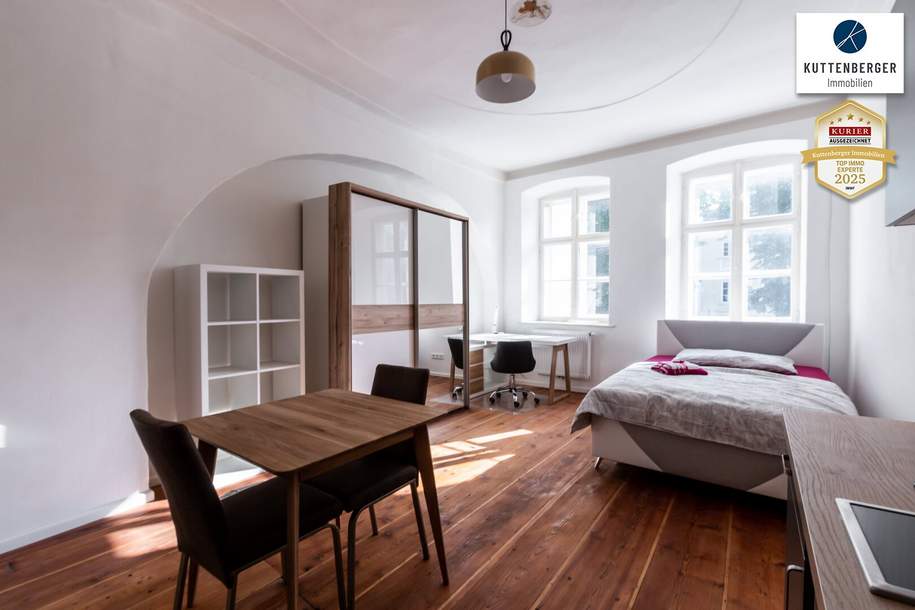 Möbliertes Apartment in der historischen Altstadt von Krems-Stein, Wohnung-miete, 799,14,€, 3500 Krems an der Donau(Stadt)