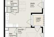 Gemütliche, hofseitige 2 Zimmer-Neubauwohnung mit Loggia in beliebter Lage - ab 02/26!