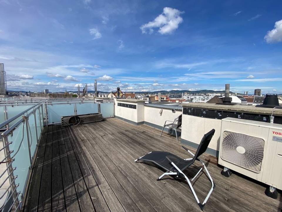 4 ZIMMER, 2 TERRASSEN, ZENTRALE LAGE mit FERNBLICK!!