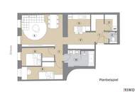 SANIERUNGSBEDÜRFTIG // 3. Stockwerk, nahe Burggasse-/Stadthalle (Top 21-23), 3 Zi.