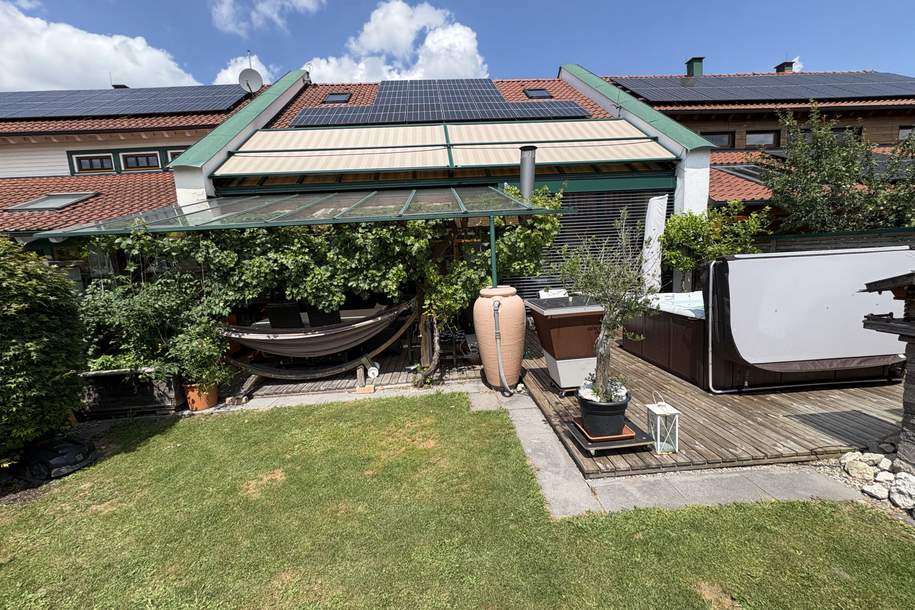 Energieeffizientes Reihenhaus mit PV-Anlage + Speicher - gepflegter Garten, Haus-kauf, 450.000,€, 4962 Braunau am Inn