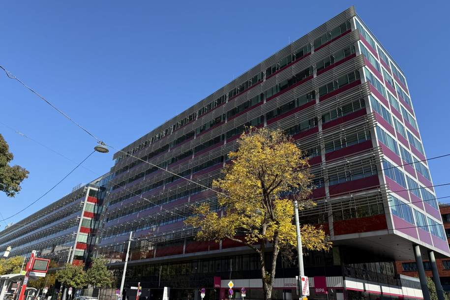 1200! BC 20 Bürohaus - letzte freie Fläche mit 335 m²! OPTIMALE Anbindung für Mitarbeiter!, Gewerbeobjekt-miete, 6.365,00,€, 1200 Wien 20., Brigittenau