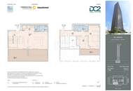 Penthouse Level 51 in DC2 Tower | Exclusive Living Above the Danube