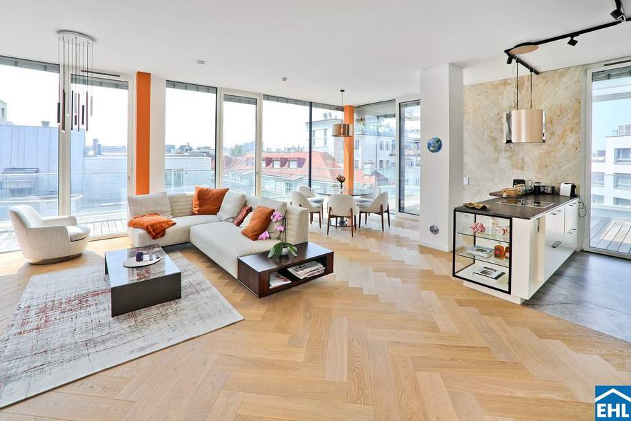 Exquisites Penthouse im Herzen des Wiener Botschaftsviertels, Wohnung-kauf, 4.700.000,€, 1030 Wien 3., Landstraße