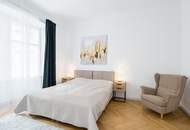 Edle 2-Zimmer-Altbauwohnung mit Designer-Möblierung im Herzen Wiens