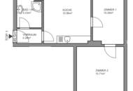 Charmante 2-Zimmer-Erdgeschosswohnung mit separater Küche