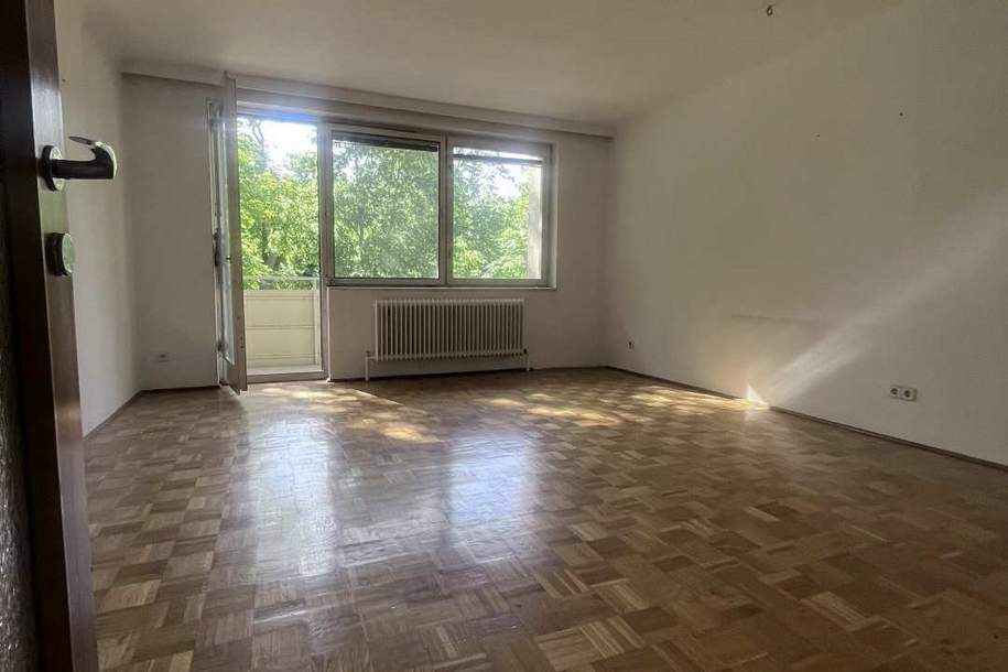 Großzügig geschnittene 3-Zimmerwohnung beim Schloss Hetzendorf | mit Loggia | Lichtdurchflutet, Wohnung-kauf, 319.000,€, 1120 Wien 12., Meidling