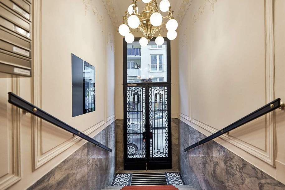 Prestigevolles Altbaujuwel mit klassischem Wiener Charme (Nähe U4 Pilgramgasse), Wohnung-kauf, 849.000,€, 1060 Wien 6., Mariahilf