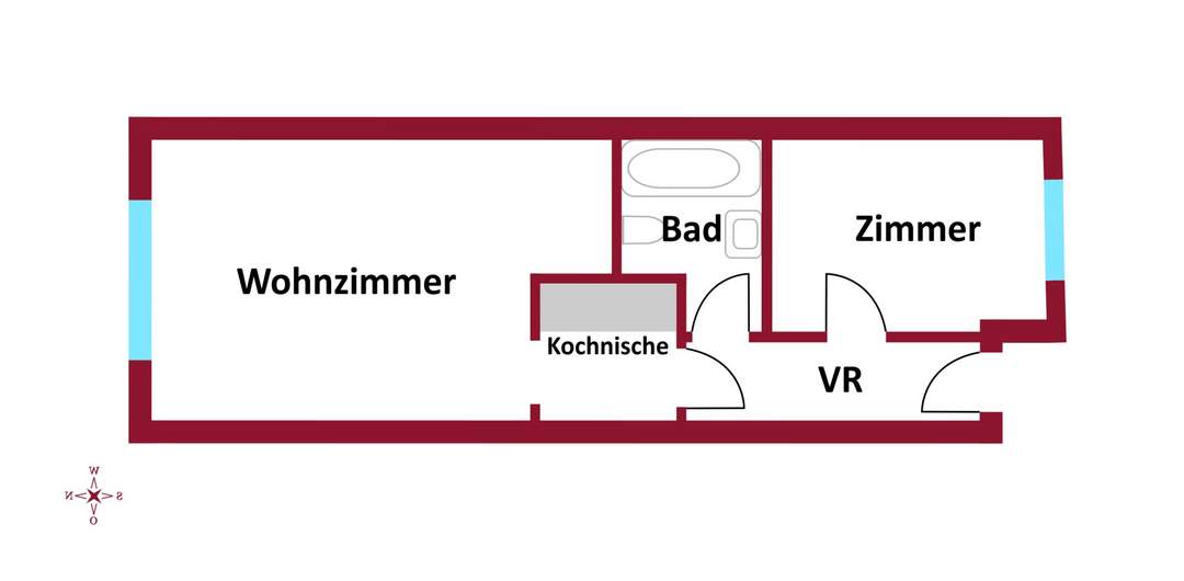 U4&amp;U6 ums Eck - beide Wohnungen direkt nebeneinander - perfekte Raumaufteilung - hauseigene Tiefgarage !