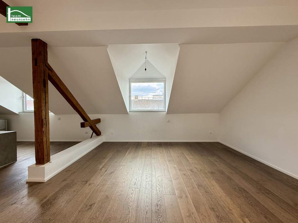 4-Zimmer Dachgeschoss Wohnung in Ruhelage in Wien Hernals - Einbauküche, Klimaanlage und Freifläche inklusive! - JETZT ZUSCHLAGEN