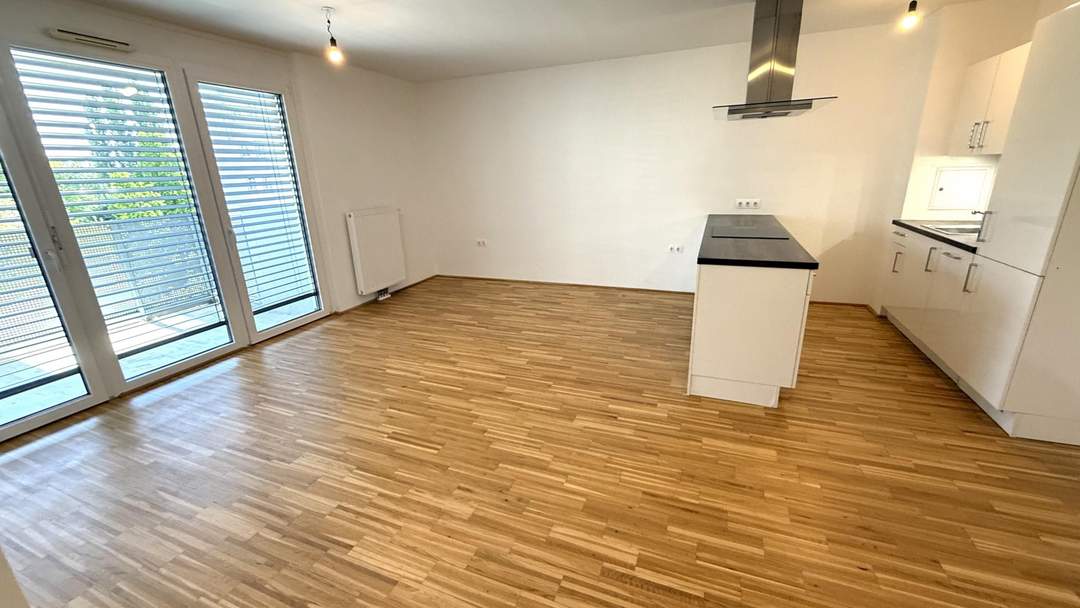 Hopfengasse: Moderne Neubauwohnung mit 7,26m² großem Balkon