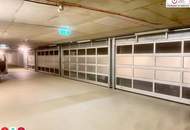 Abgeschlossene Doppel-Garagenbox mit Rolltor & Strom – 3. UG, nur Eigentümer, U1 Kagraner Platz