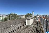 Traumhafte 4-Zimmer-Wohnung mit Dachterrasse beim Augarten
