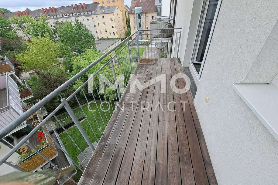 Moderne 2-Zimmer Wohnung mit Balkon in der Raimundstraße 24-26 / Top C7, Wohnung-miete, 924,50,€, 4020 Linz(Stadt)