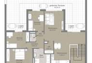 Dachgeschoss *** 4-Zimmer mit über 140m2 Terrasse / Loggia *** Leben im Weinviertel *** Nähe Wolkersdorf und Gerasdorf