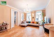Stilvoll kernsanierte Altbauwohnung beim Servitenviertel mit Design-en-Suite-Badezimmer und Hof-Balkon-Option - JETZT ANFRAGEN