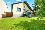 GROßZÜGIGE LIEGENSCHAFT MIT GARTEN, TERRASSEN, & GARAGEN - HOME OFFICE UND WOHNEN UNTER EINEM DACH!