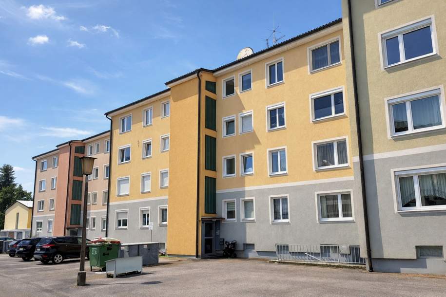 Stadtnah wohnen: 2-Zimmer-Erdgeschoßwohnung in ruhiger Lage, Wohnung-kauf, 100.000,€, 4780 Schärding