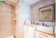 Außergewöhnliche Stadtwohnung mit Terrasse in ruhiger Bestlage: direkt bei U2 und in wenigen Minuten fußläufig im 1.