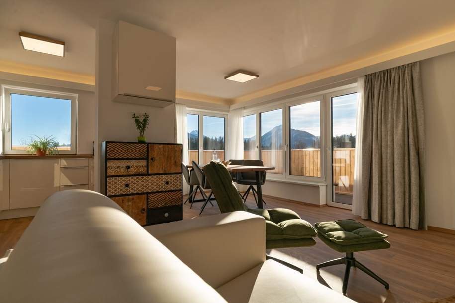 Ramsau am Dachstein-Schladming: HONORARFREI FÜR KÄUFER: INNEN - NUR 6,5% KAUFNEBENKOSTEN! Apartment mit hochwertiger Ausstattung, in einzigartiger Lage, touristische Vermietung & Eigennutzung!, Wohnung-kauf, 797.500,€, 8972 Liezen