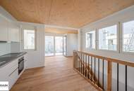 Erstbezug: 3-Zimmer-Maisonette mit hofseitiger Terrasse