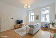 Sanierter Zweitbezug: 3-Zimmer-Altbauwohnung mit Fußbodenheizung in Parknähe