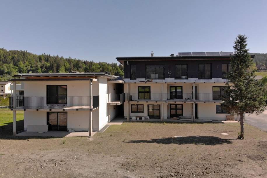 "LORENZ" - Ledenitzen am Faaker See! Sonnige Neubau-Gartenwohnung in Ruhelage, Wohnung-kauf, 279.000,€, 9581 Villach Land