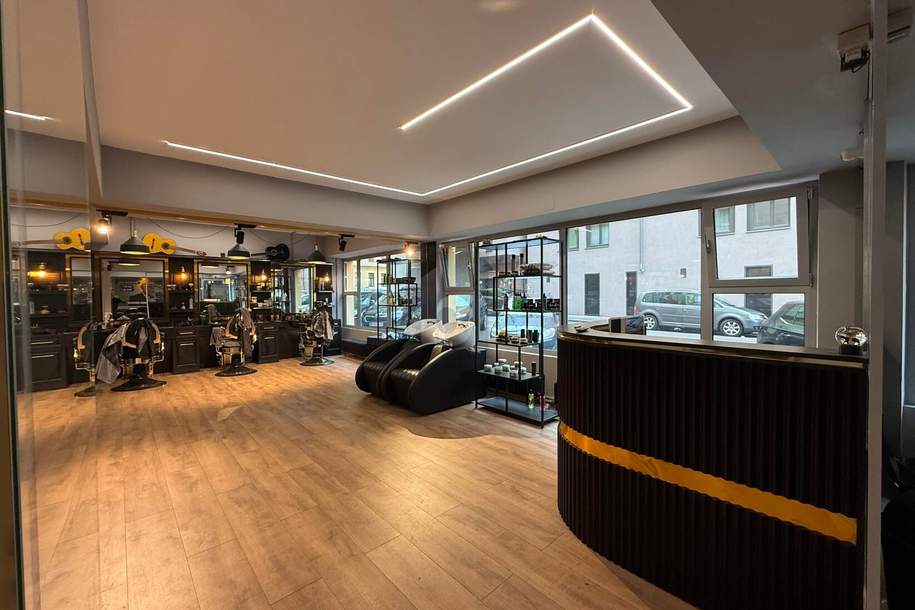 TOP AUSGESTATTETER FRISEURSALON ? SOFORT STARTKLAR, Gewerbeobjekt-miete, 1.600,00,€, 1100 Wien 10., Favoriten