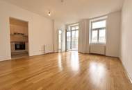 Helle 3-Zimmer Altbauwohnung mit Balkon und Küche nahe Arthaberpark!