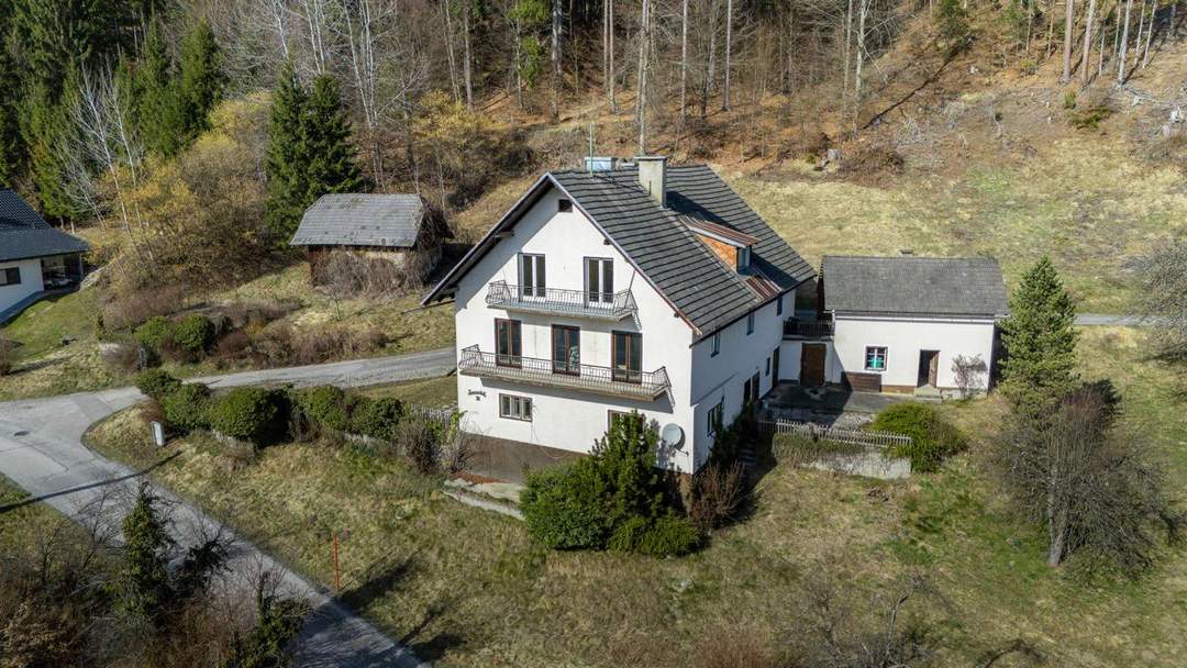 Entwicklungsobjekt in sonniger Aussichtslage nahe Velden am Wörthersee - mit genehmigter Planung