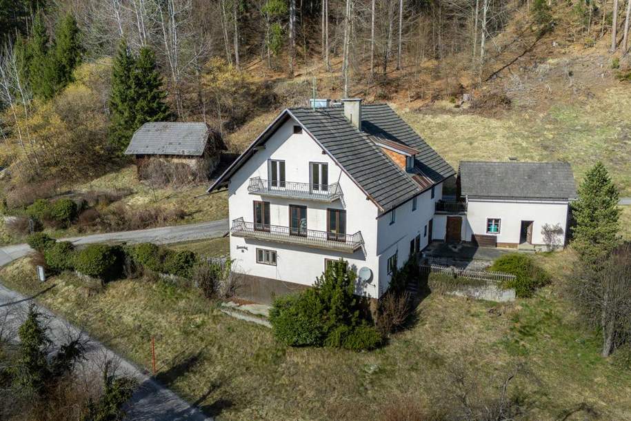 Entwicklungsobjekt in sonniger Aussichtslage nahe Velden am Wörthersee - mit genehmigter Planung, Haus-kauf, 339.000,€, 9220 Villach Land