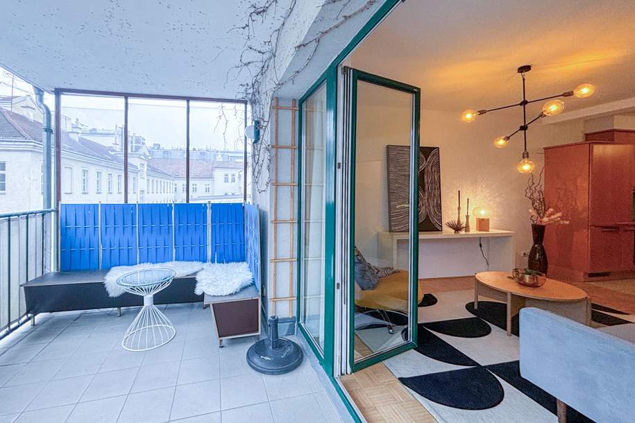 Charmante Wohnung mit Terrasse und Nähe zum Esterházy Park, Wohnung-kauf, 599.000,€, 1060 Wien 6., Mariahilf
