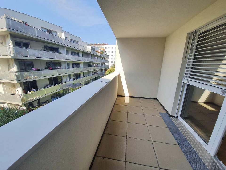 Q11 Leben in Simmering - Loggiawohnung mit 3 Zimmern und Deckenkühlung!