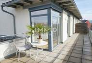 Helle Dachterrassen-Wohnung im Zentrum der Stadt St. Valentin