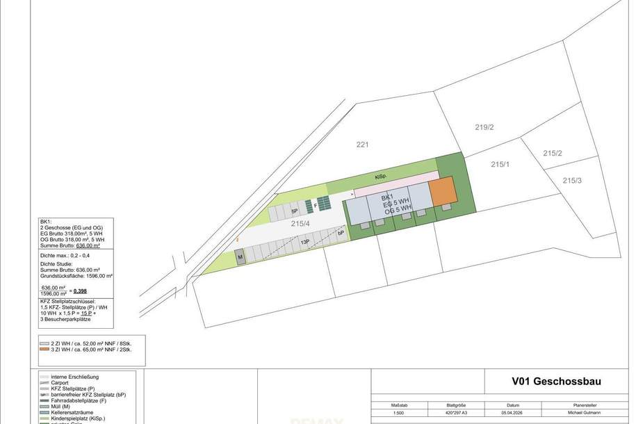 Ebenes Baugrundstück € 159,- Euro pro m² in Hasendorf bei Wagna – sonnige Lage, nach Bedarf erweiterbar, Nähe Leibnitz, Grund und Boden-kauf, 254.000,€, 8435 Leibnitz