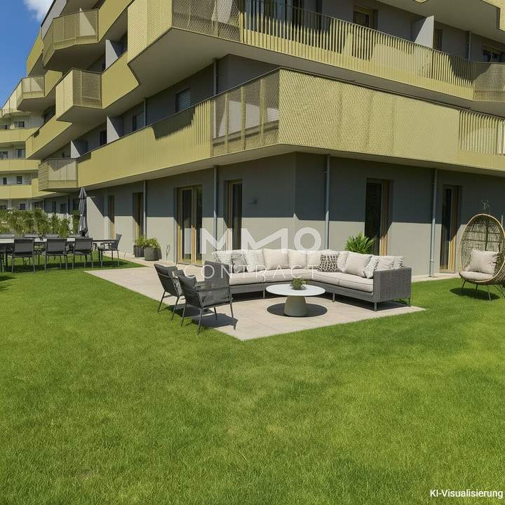 220m² Garten! Familienfreundliche 4-Zimmer-Wohnung, provisionsfrei nahe U1 Leopoldau!