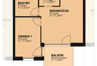 2-Zimmer-Neubau mit Balkon – Stadtnah leben, naturnah genießen nahe der Alten Donau