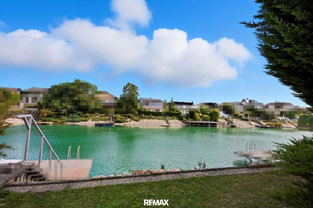HAUPT-UND NEBENWOHNSITZ MÖGLICH! Traumhafte Seelage nahe Wien: Rückzugsort im Grünen mit Terrasse und eigenem Seezugang am Mariensee!