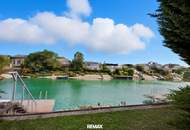 HAUPT-UND NEBENWOHNSITZ MÖGLICH! Traumhafte Seelage nahe Wien: Rückzugsort im Grünen mit Terrasse und eigenem Seezugang am Mariensee!