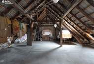 Interessante Liegenschaft auf 1.958m² Grund - 120m² Wohnfläche plus Garage, Lager, Schuppen, Keller und Rohdachboden!