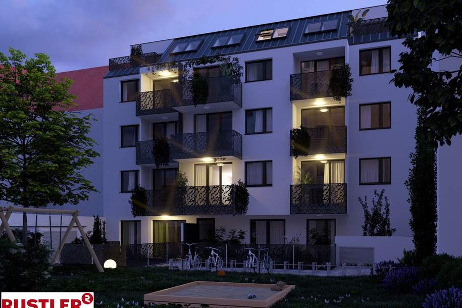 Wohnen zwischen Natur und Stadt - modernes Neubauprojekt nahe dem Marchfeldkanal, Wohnung-kauf, 332.000,€, 1210 Wien 21., Floridsdorf