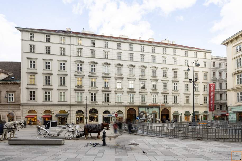 STEPHANSPLATZ: Prachtvolles Büro mit Blick auf den Stephansdom - Erstbezug, Gewerbeobjekt-miete, 6.013,65,€, 1010 Wien 1., Innere Stadt